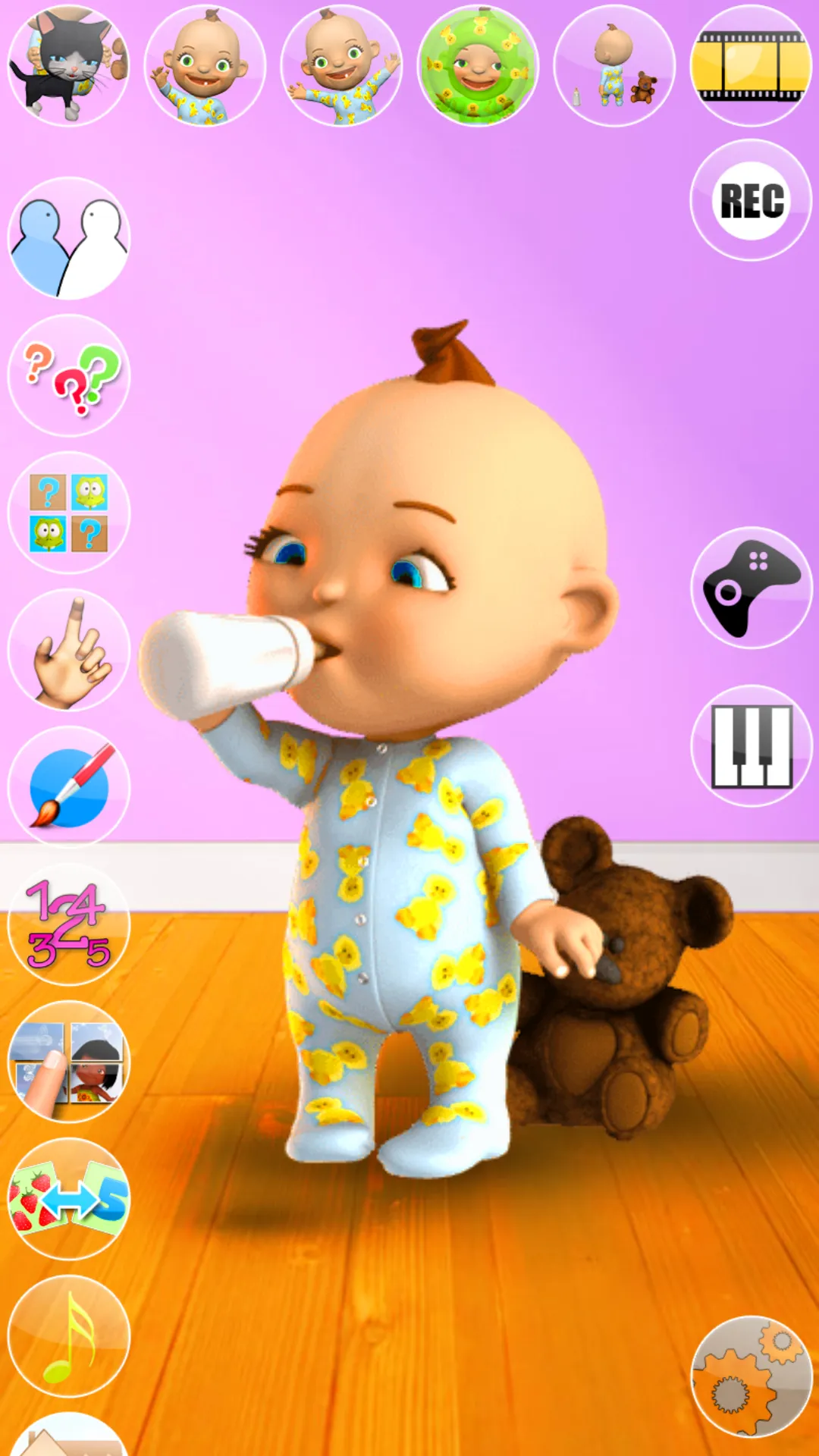 Talking Baby Games with Babsy | Indus Appstore | Screenshot