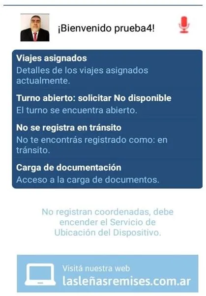 Las Leñas Traslados Corporativ | Indus Appstore | Screenshot