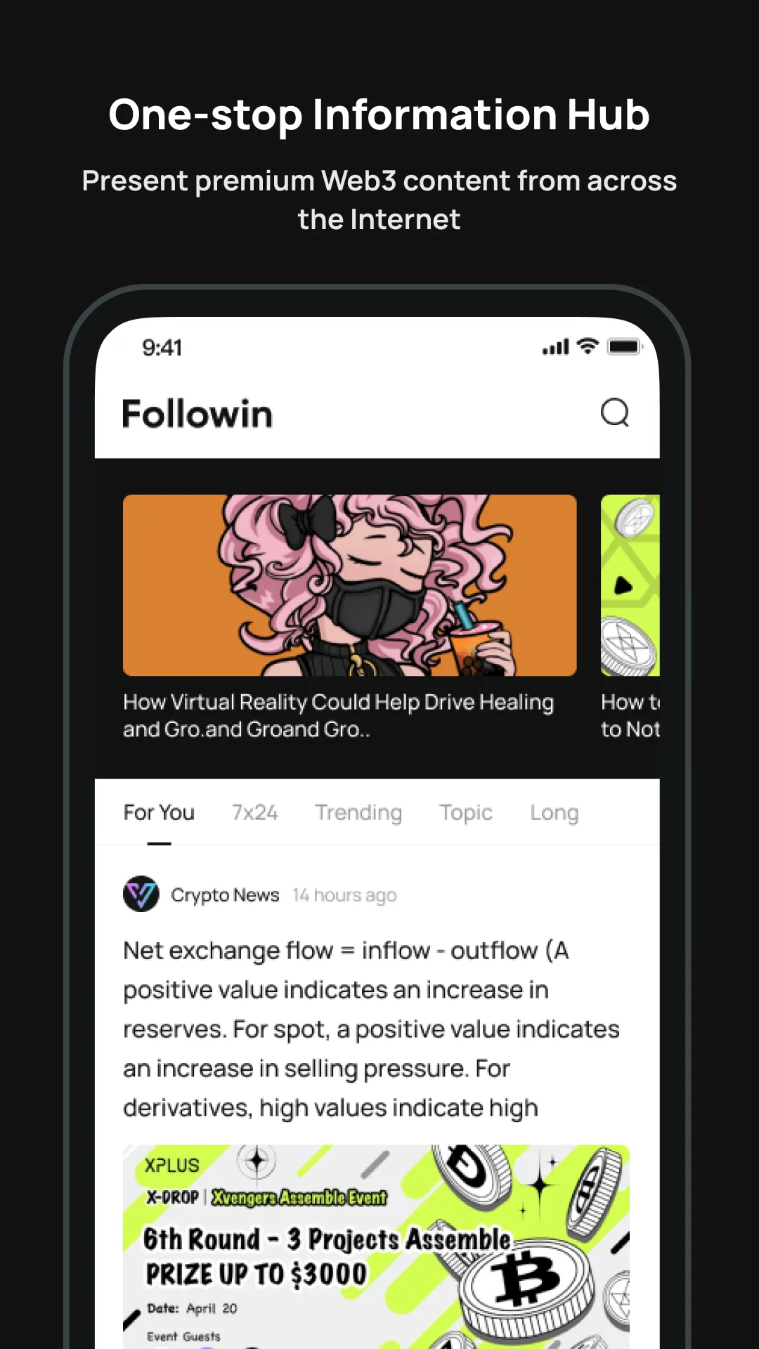 Followin: Global Crypto News | Indus Appstore | Screenshot