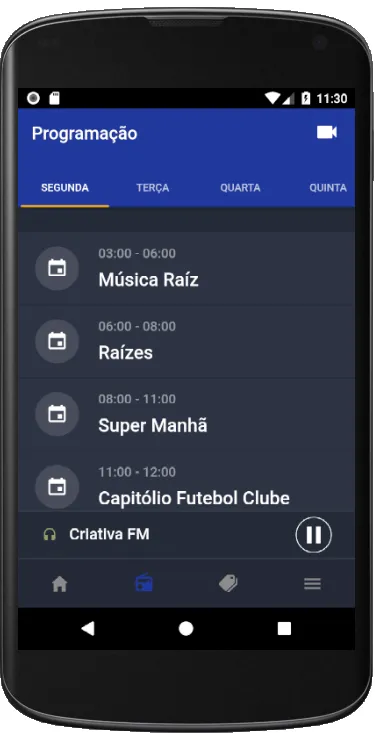 Criativa FM - Capitólio | Indus Appstore | Screenshot