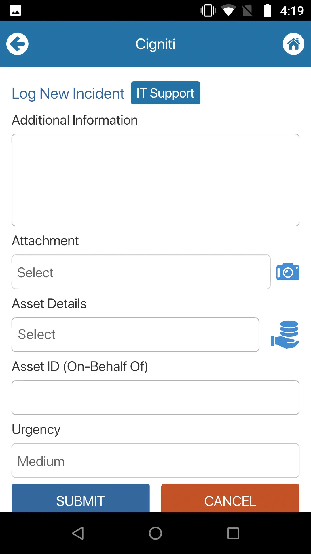 Cigniti IT Service Management | Indus Appstore | Screenshot