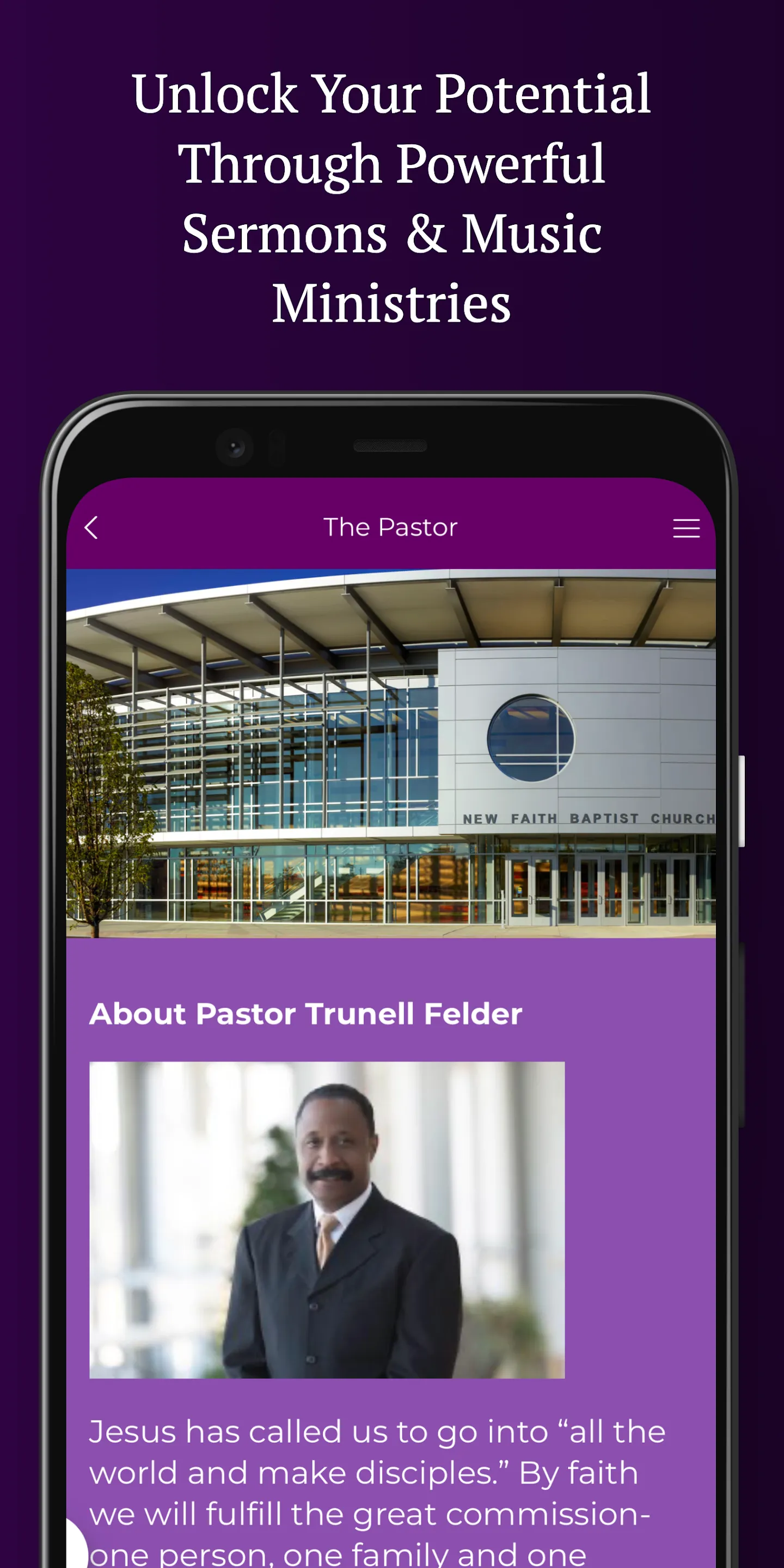 New Faith Baptist Church Intl | Indus Appstore | Screenshot