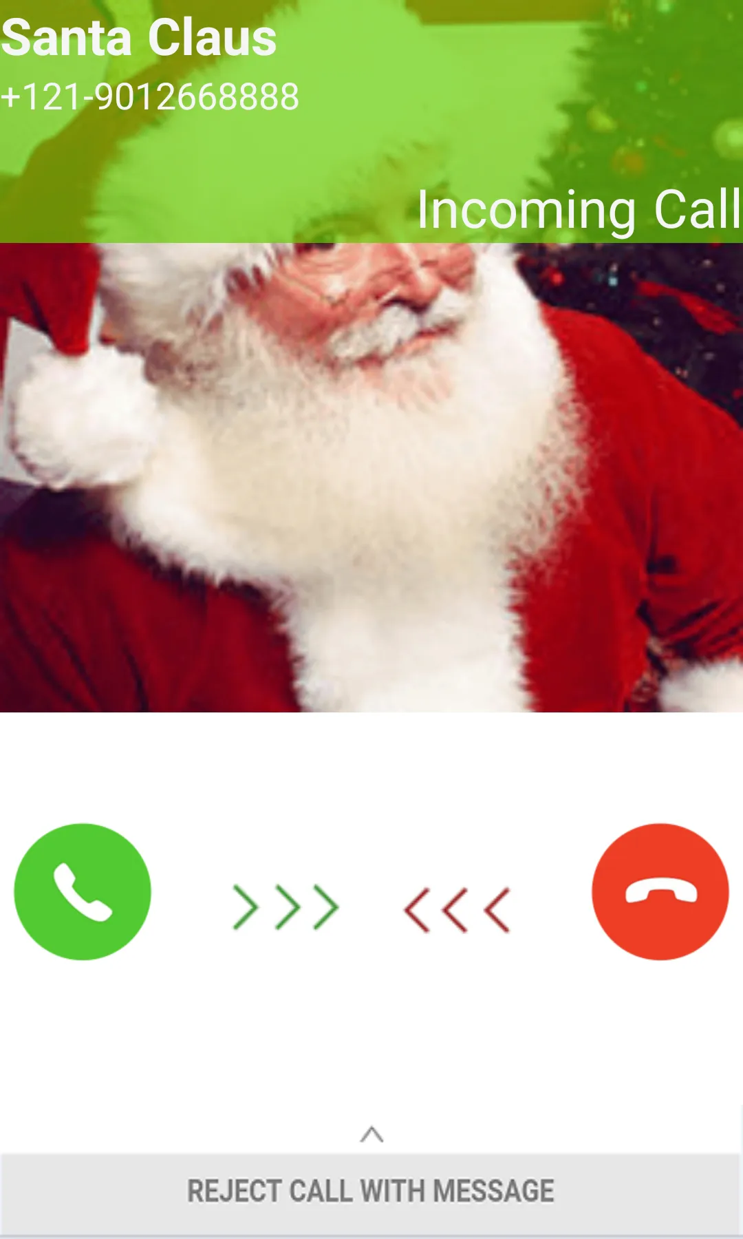 Fake Call From Santa Claus Sim | Indus Appstore | Screenshot