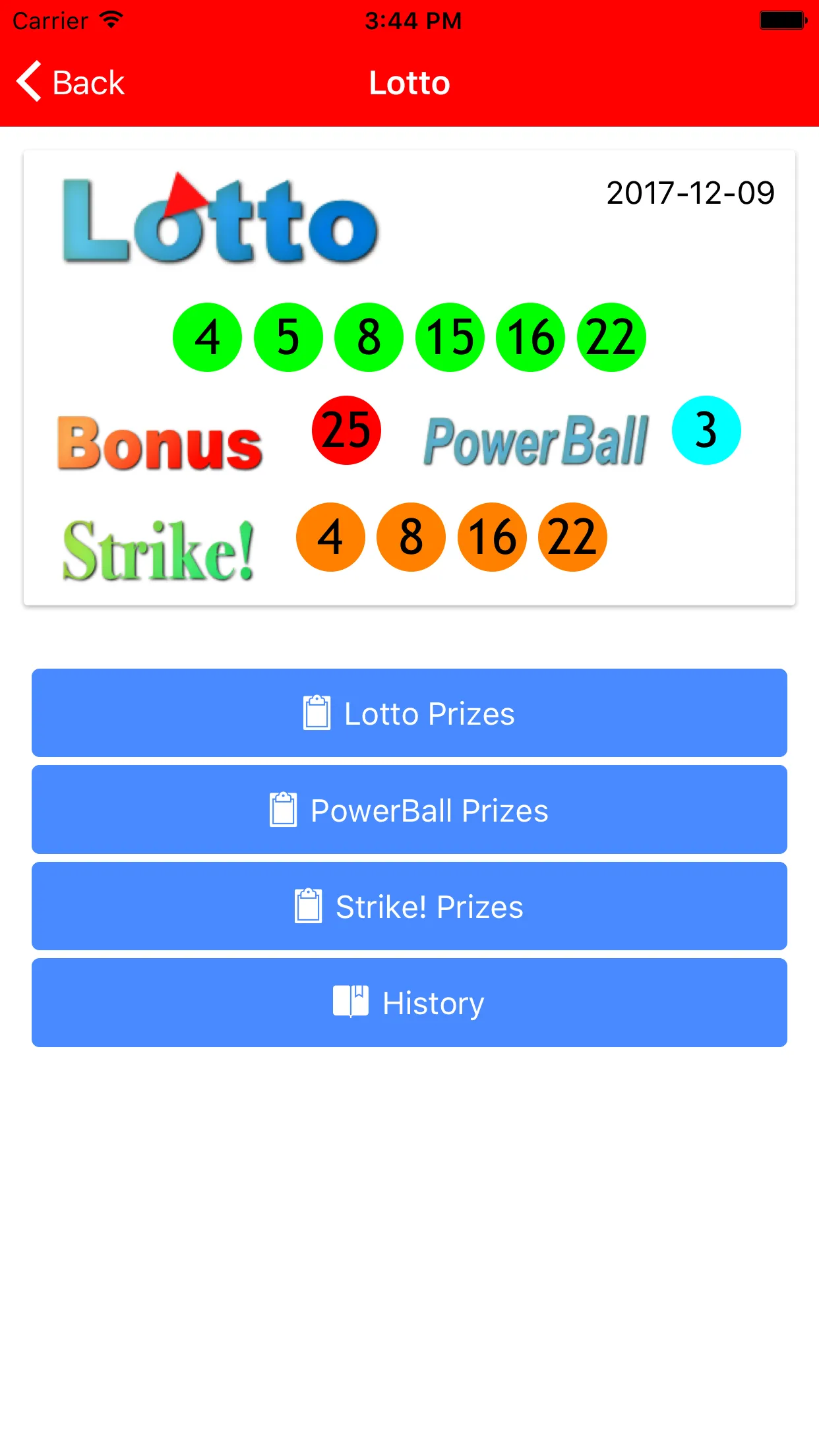 NZ Lotto result tool for Lotto | Indus Appstore | Screenshot