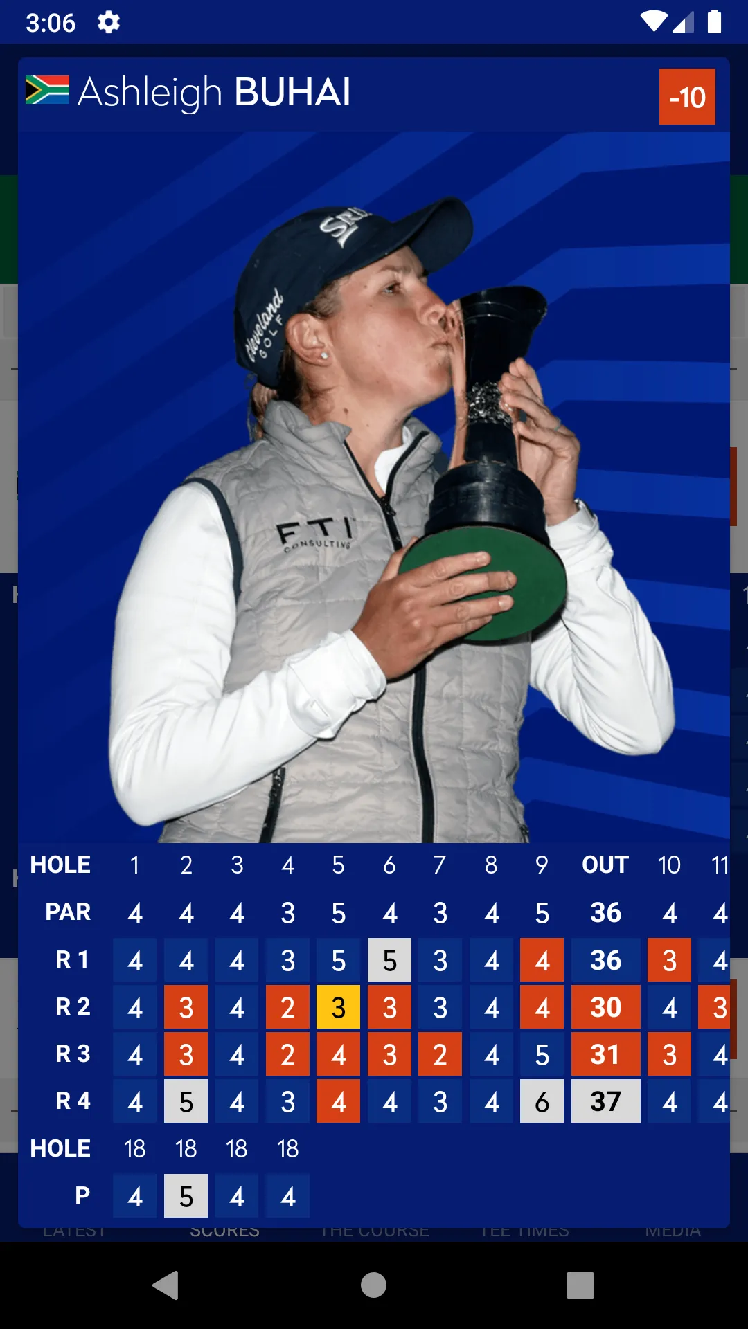 AIG Women's Open | Indus Appstore | Screenshot