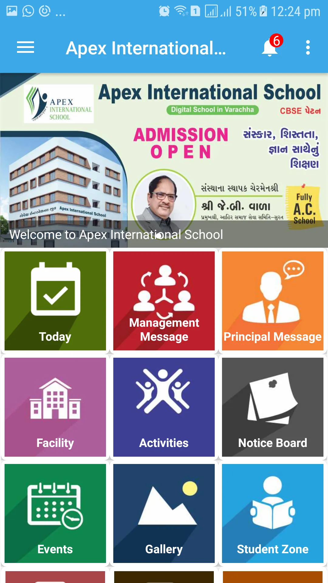 Apex International School | Indus Appstore | Screenshot