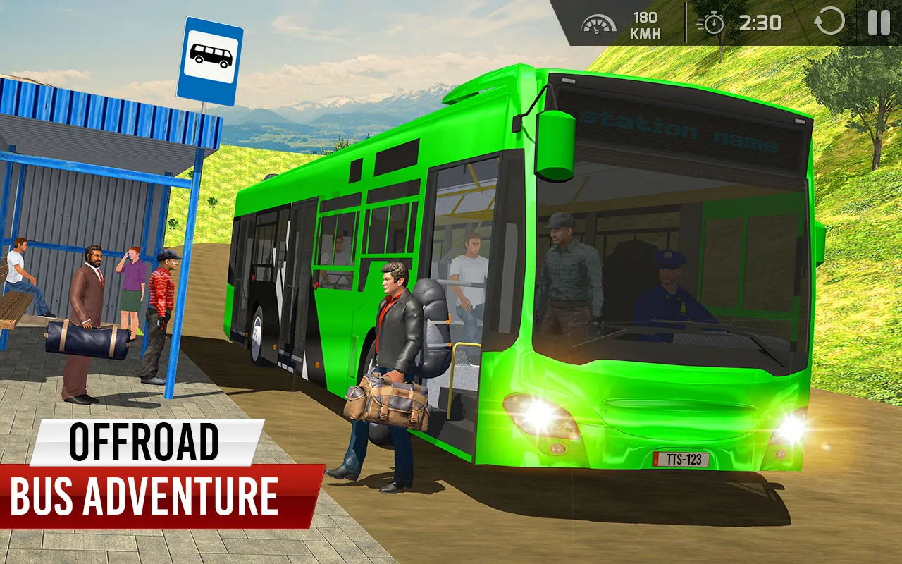 Offroad Coach Bus Driving 3D | Indus Appstore | Screenshot