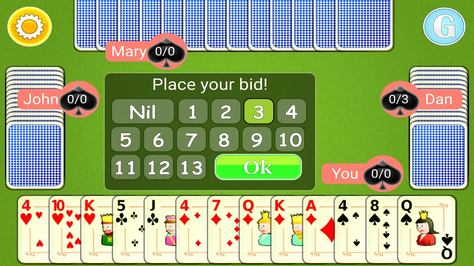 Spades Mobile | Indus Appstore | Screenshot