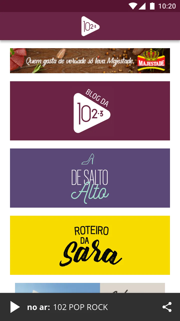 102 Rádio | Indus Appstore | Screenshot