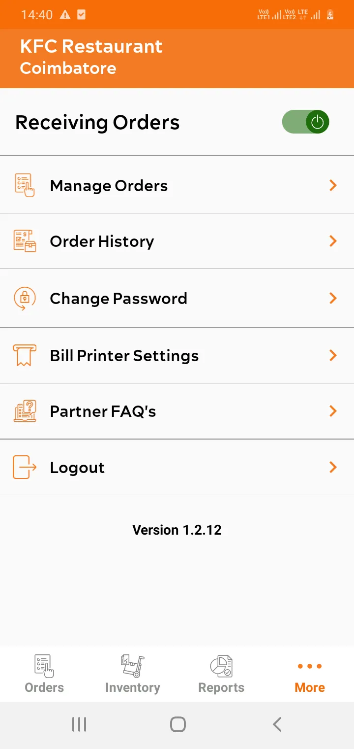 KOPA - Restaurant Partner APP | Indus Appstore | Screenshot