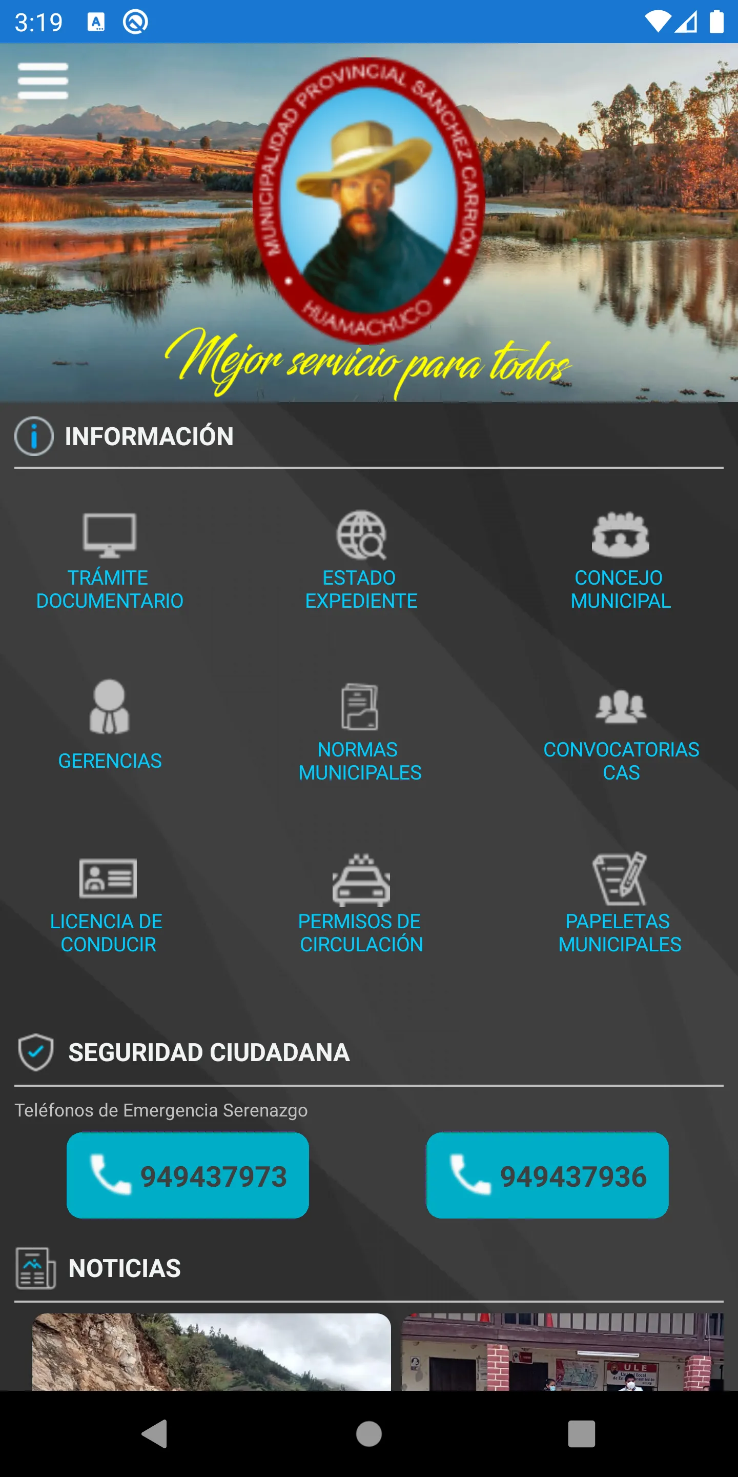 Muni Huamachuco | Indus Appstore | Screenshot