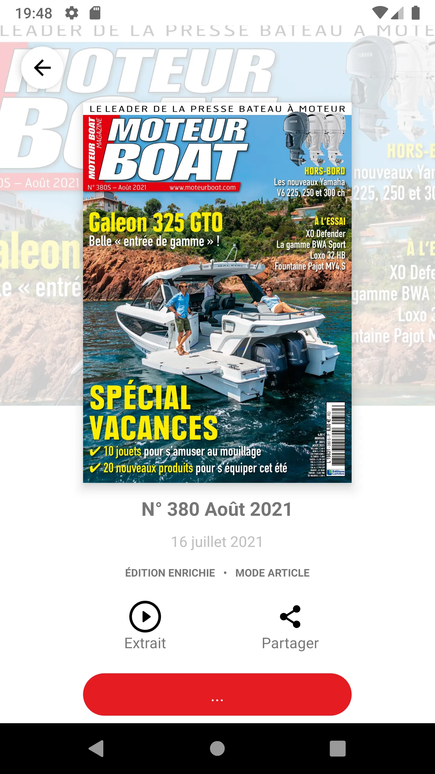 Moteur Boat Magazine | Indus Appstore | Screenshot