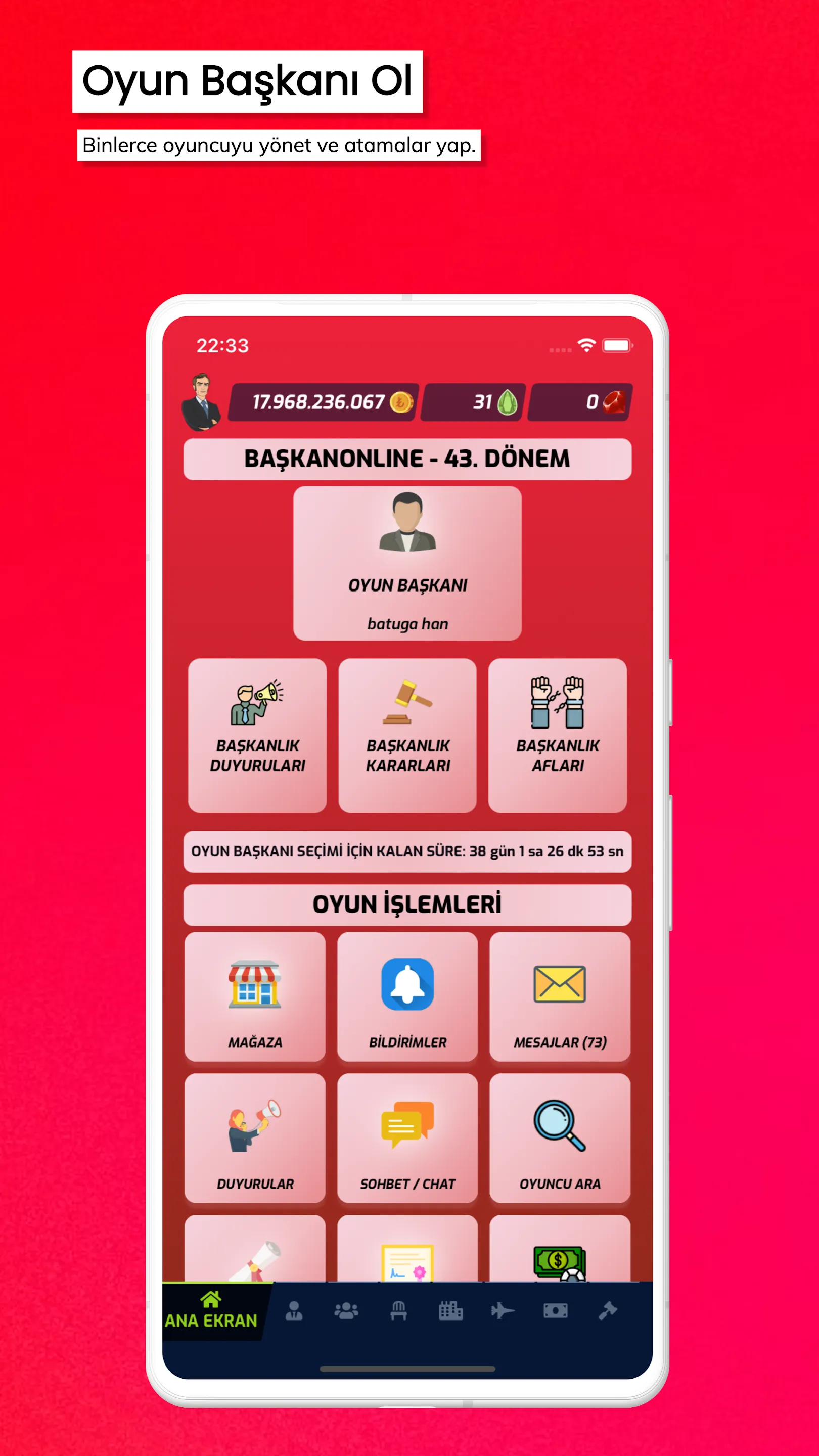 BaşkanOnline | Indus Appstore | Screenshot