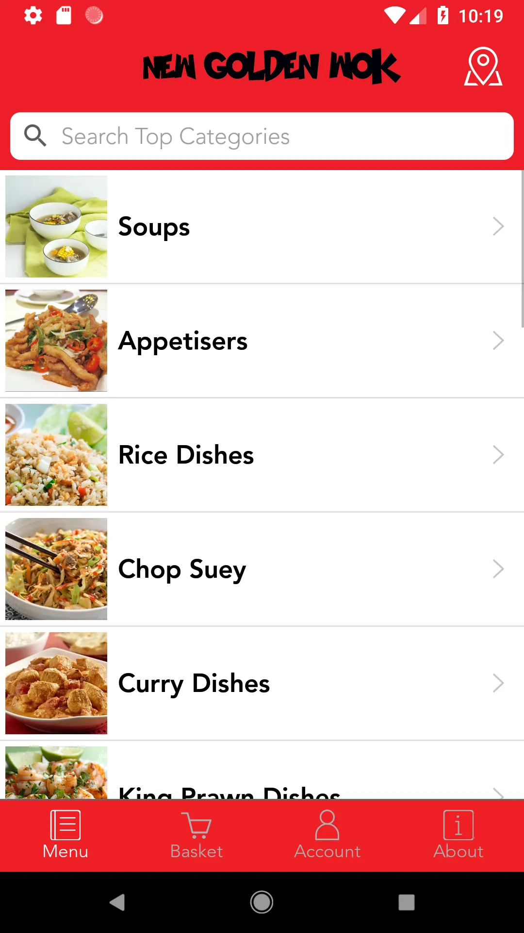 New Golden Wok | Indus Appstore | Screenshot