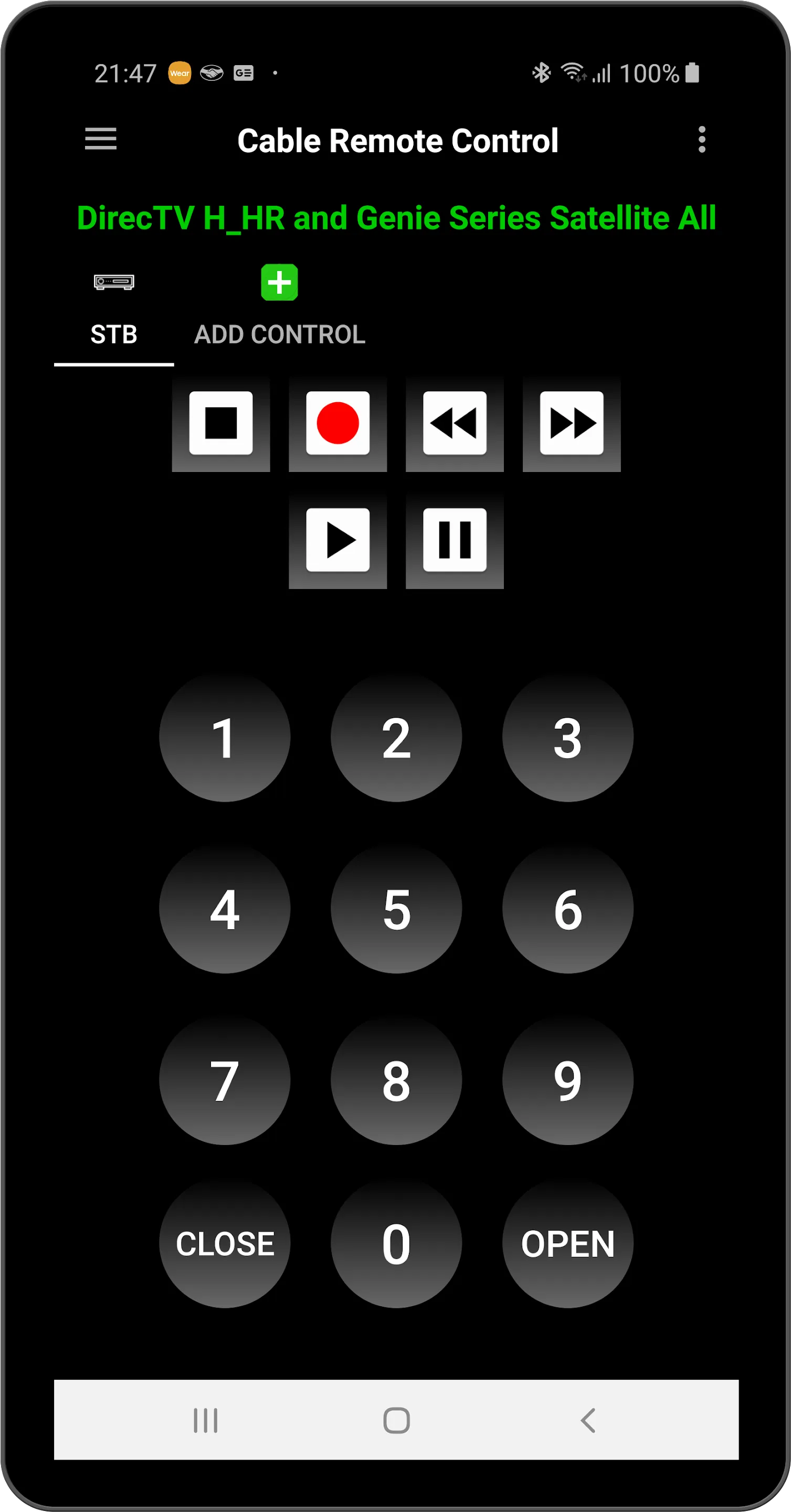 Cable Remote Control Universal | Indus Appstore | Screenshot