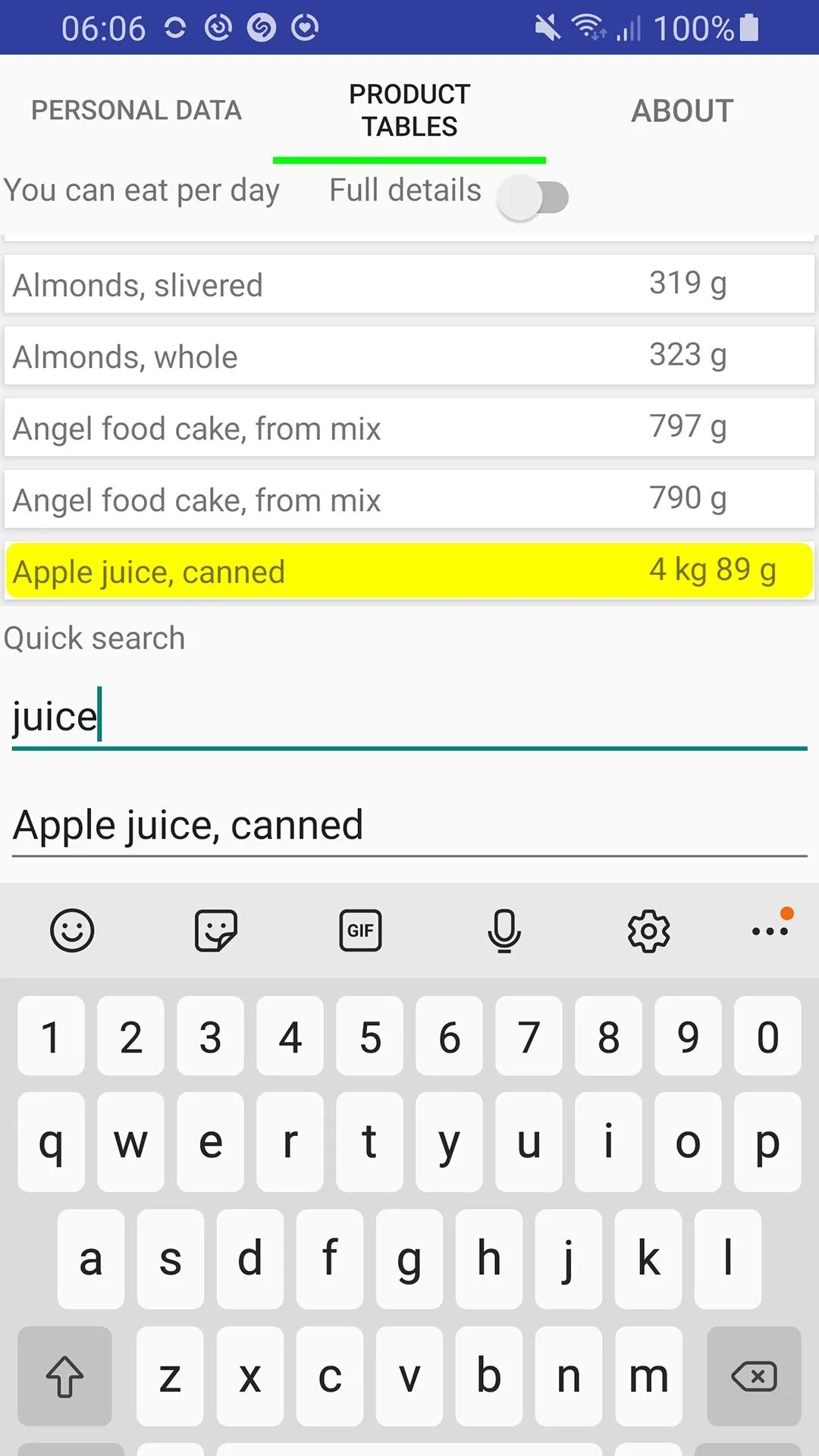 Calorie Calculator | Indus Appstore | Screenshot