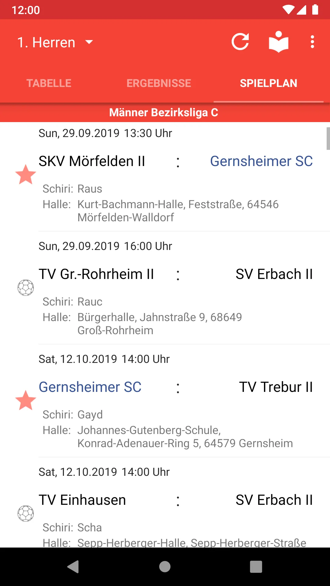 Gernsheimer SC | Indus Appstore | Screenshot