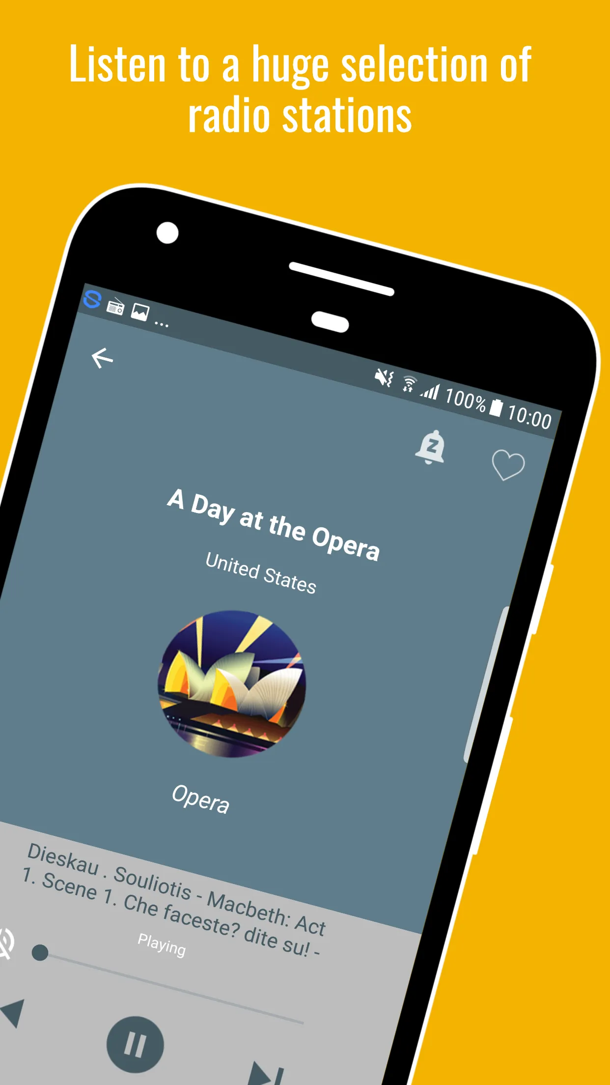 Opera Radio | Indus Appstore | Screenshot