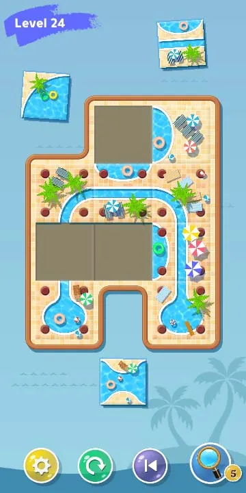 IQ Puzzles Swimming Pool | Indus Appstore | Screenshot