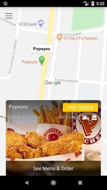 Popeyes Suriname | Indus Appstore | Screenshot