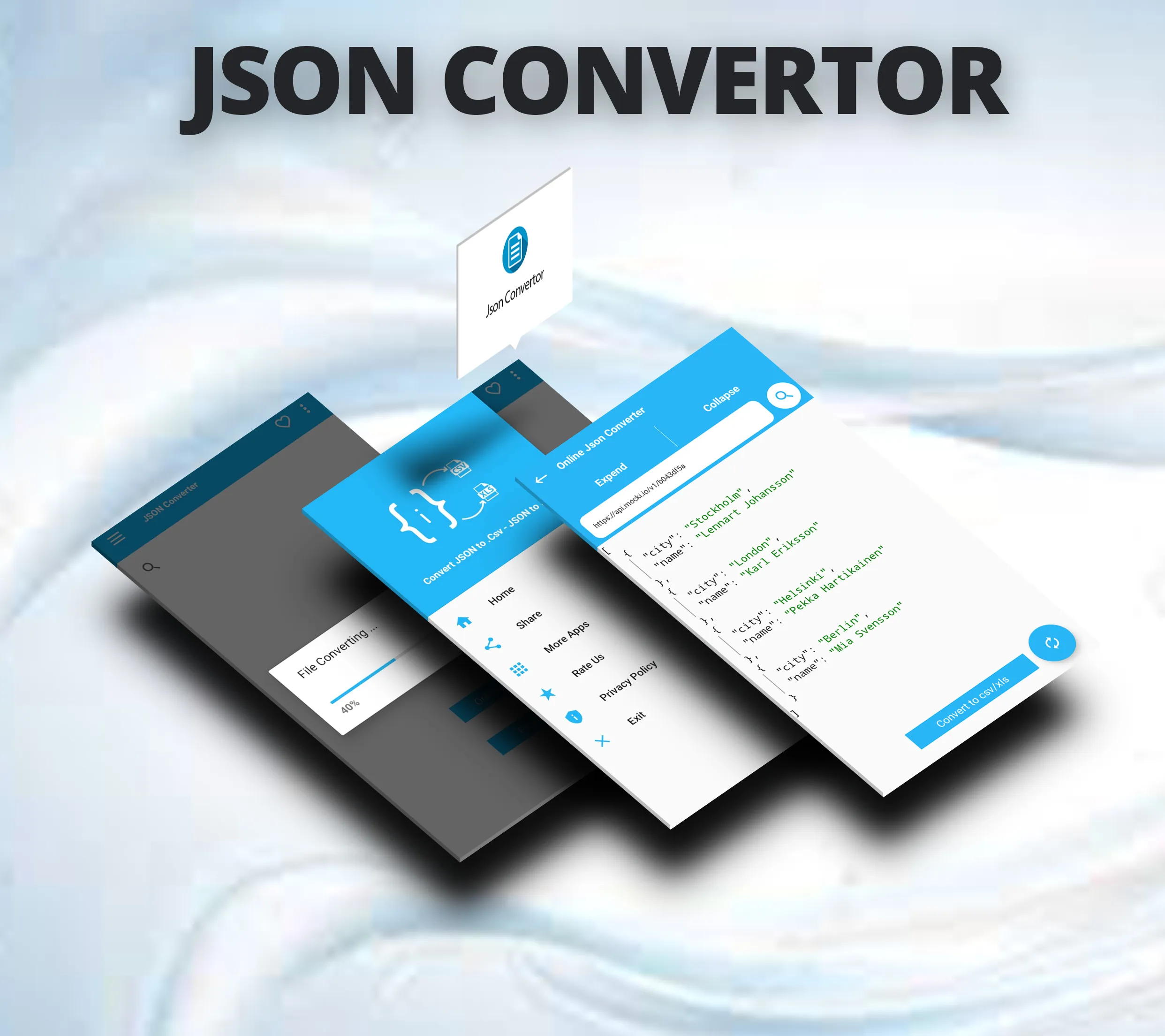 JSON Converter & Viewer | Indus Appstore | Screenshot