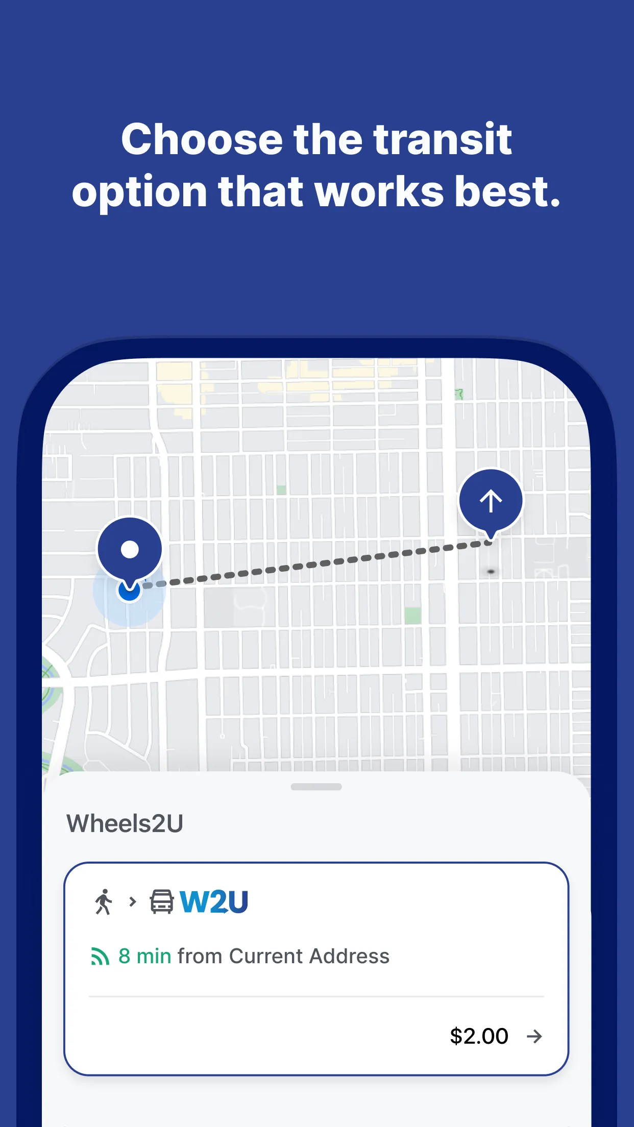 Wheels2U | Indus Appstore | Screenshot