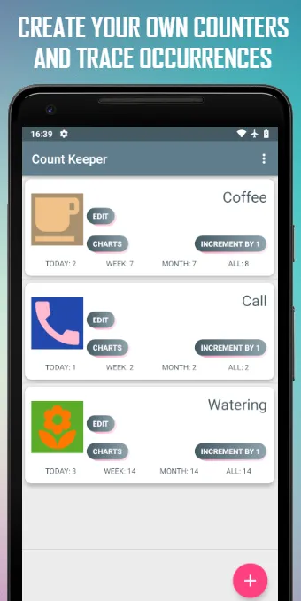 Count Keeper Widgets | Indus Appstore | Screenshot