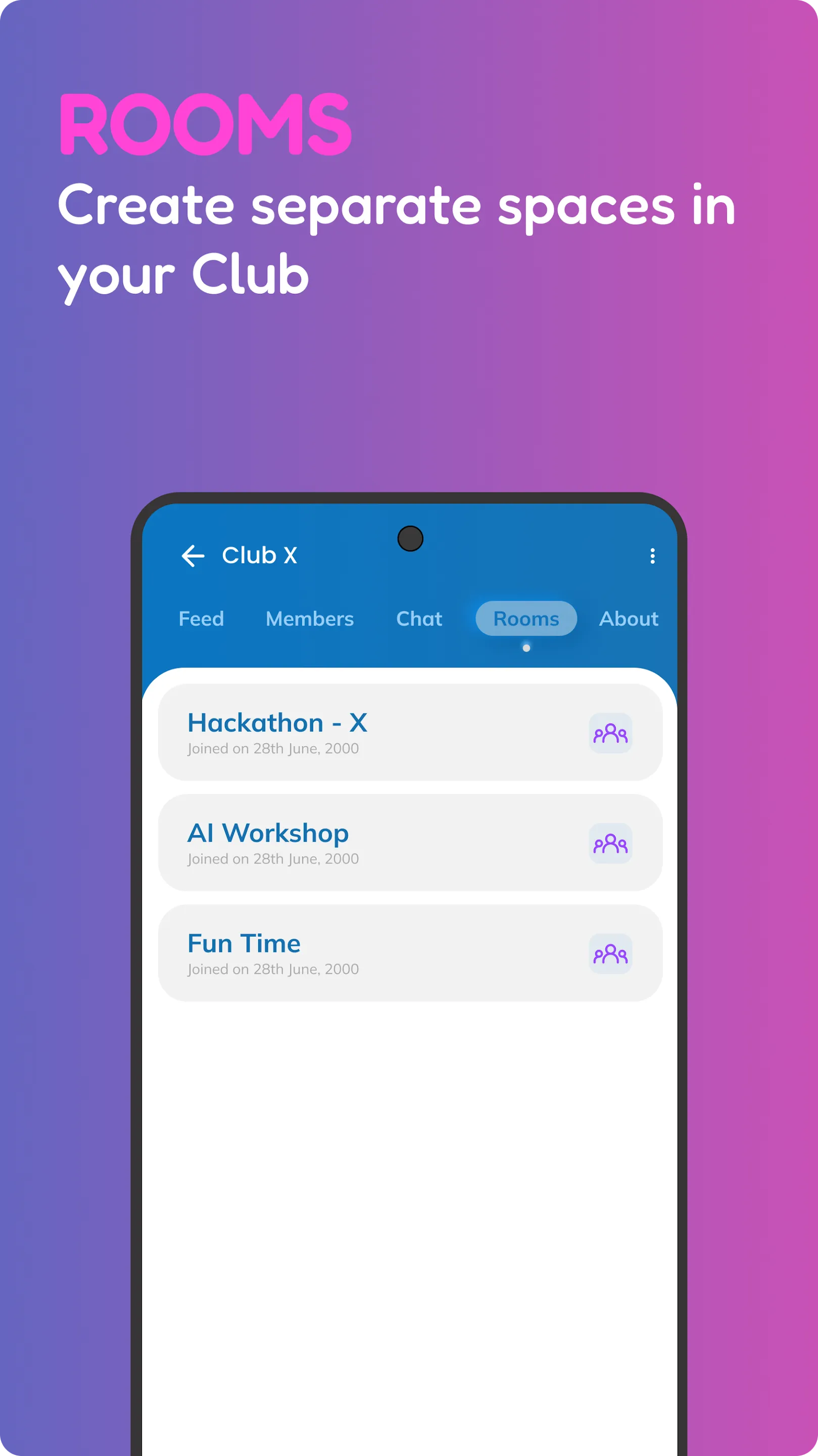 Tuft - Manage your Groups | Indus Appstore | Screenshot