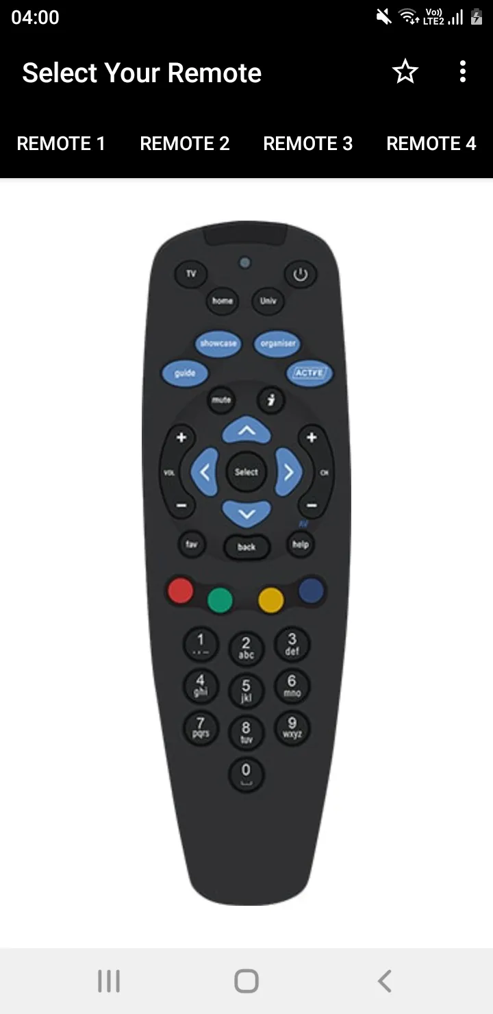 Remote Control For Tata Sky | Indus Appstore | Screenshot