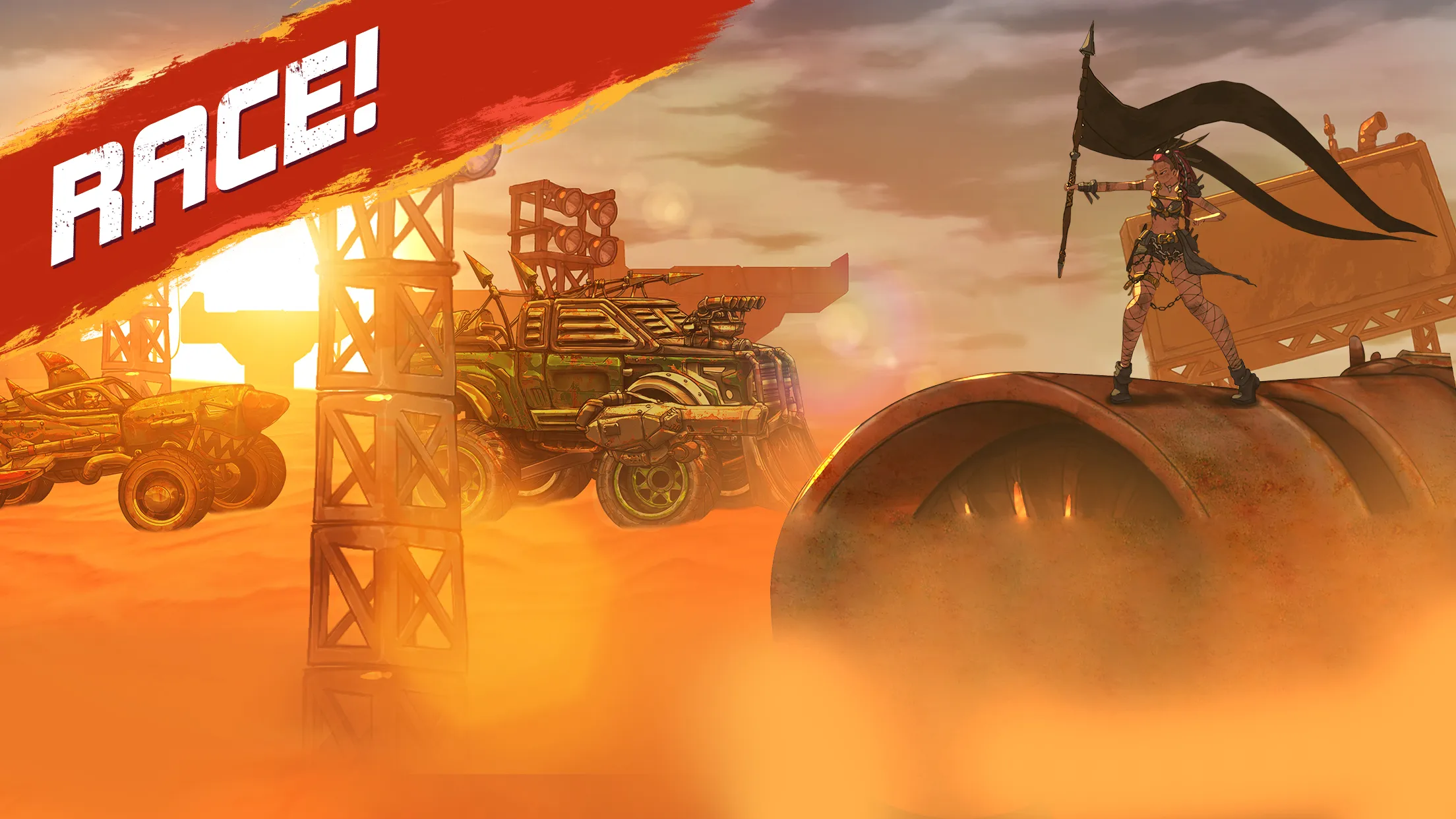 Road Warrior: Nitro Car Battle | Indus Appstore | Screenshot