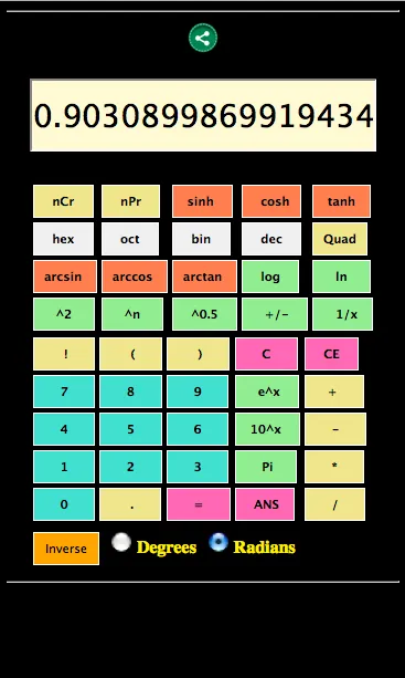 Simple Scientific Calculator | Indus Appstore | Screenshot