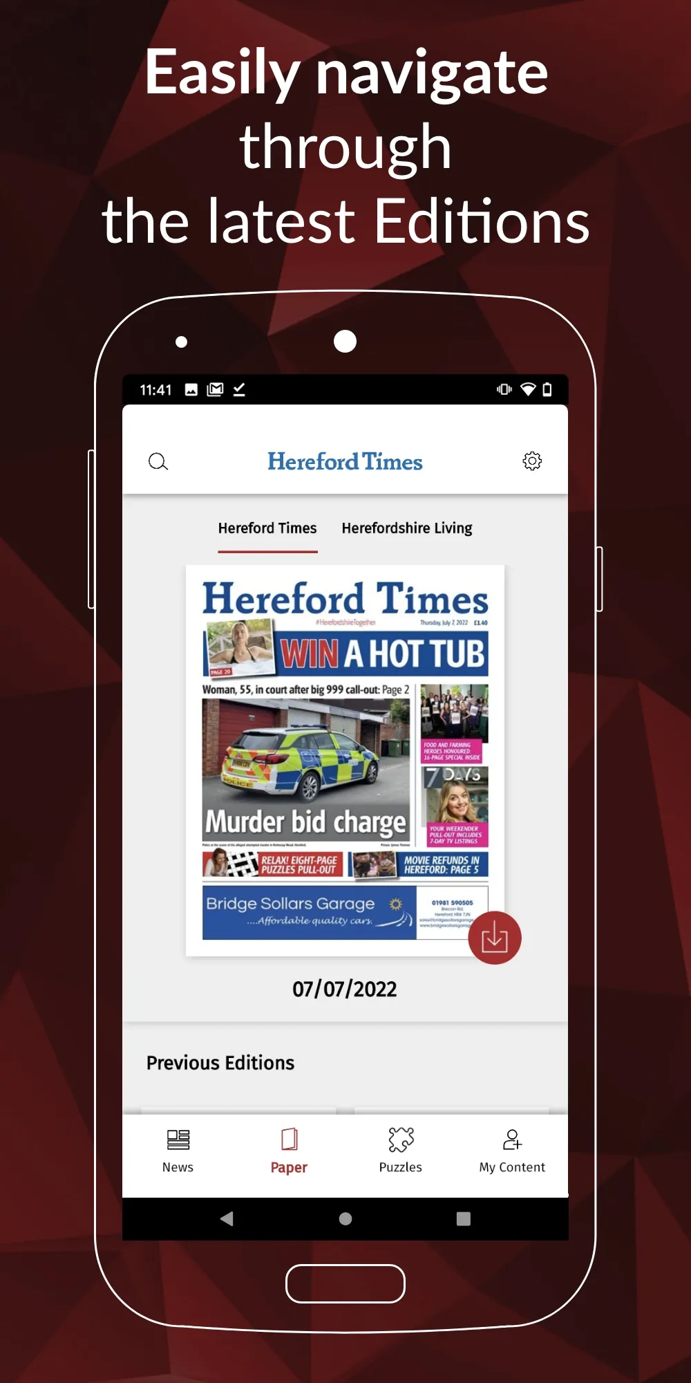 Hereford Times | Indus Appstore | Screenshot