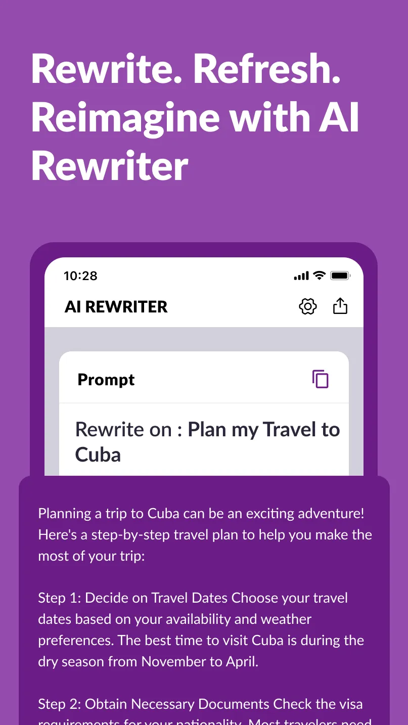 AI Rewriter-Paraphrasing Tool | Indus Appstore | Screenshot