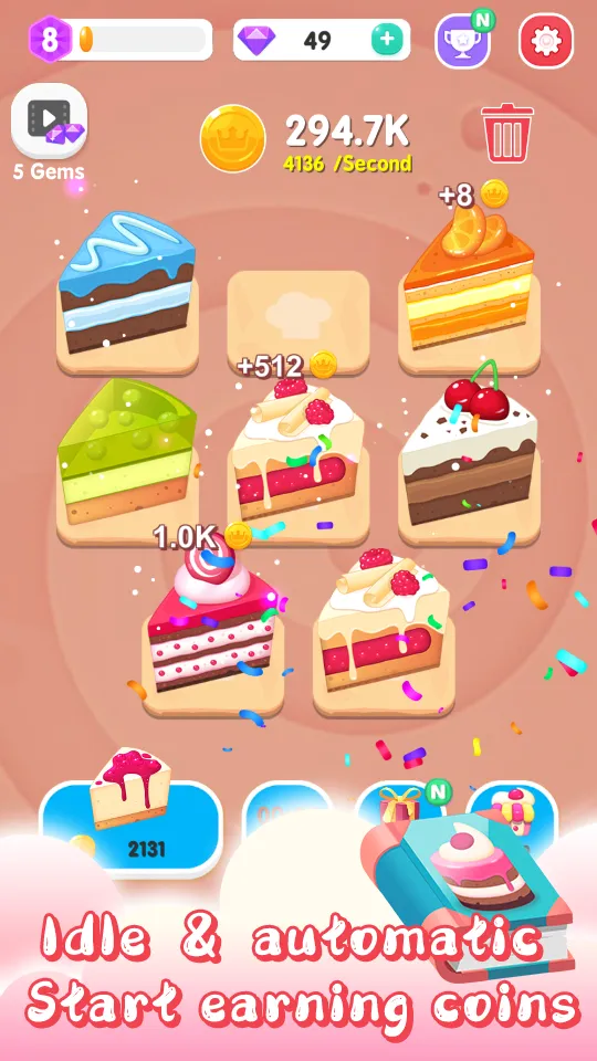 Merge Cake Mania | Indus Appstore | Screenshot