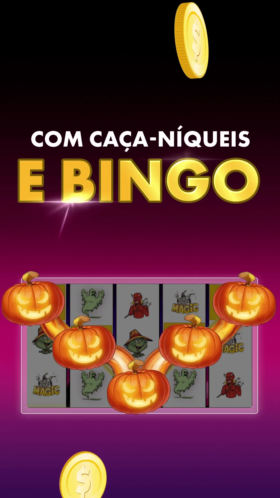 Halloween Caça Niquel e Bingo | Indus Appstore | Screenshot