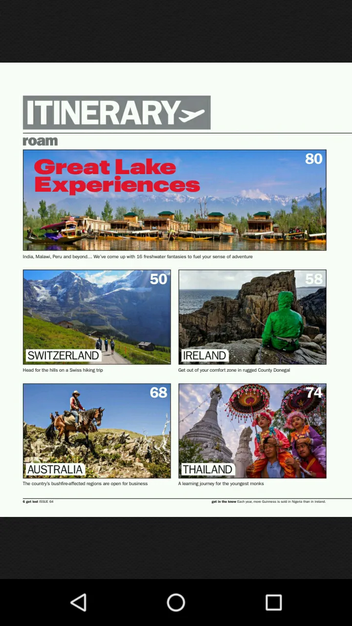 get lost Travel Magazine | Indus Appstore | Screenshot