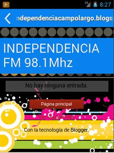 Fm Independencia 98.1 | Indus Appstore | Screenshot