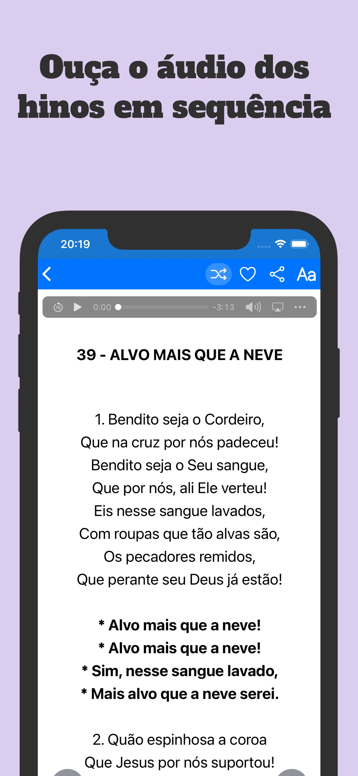 Harpa Cristã: Áudio e offline | Indus Appstore | Screenshot