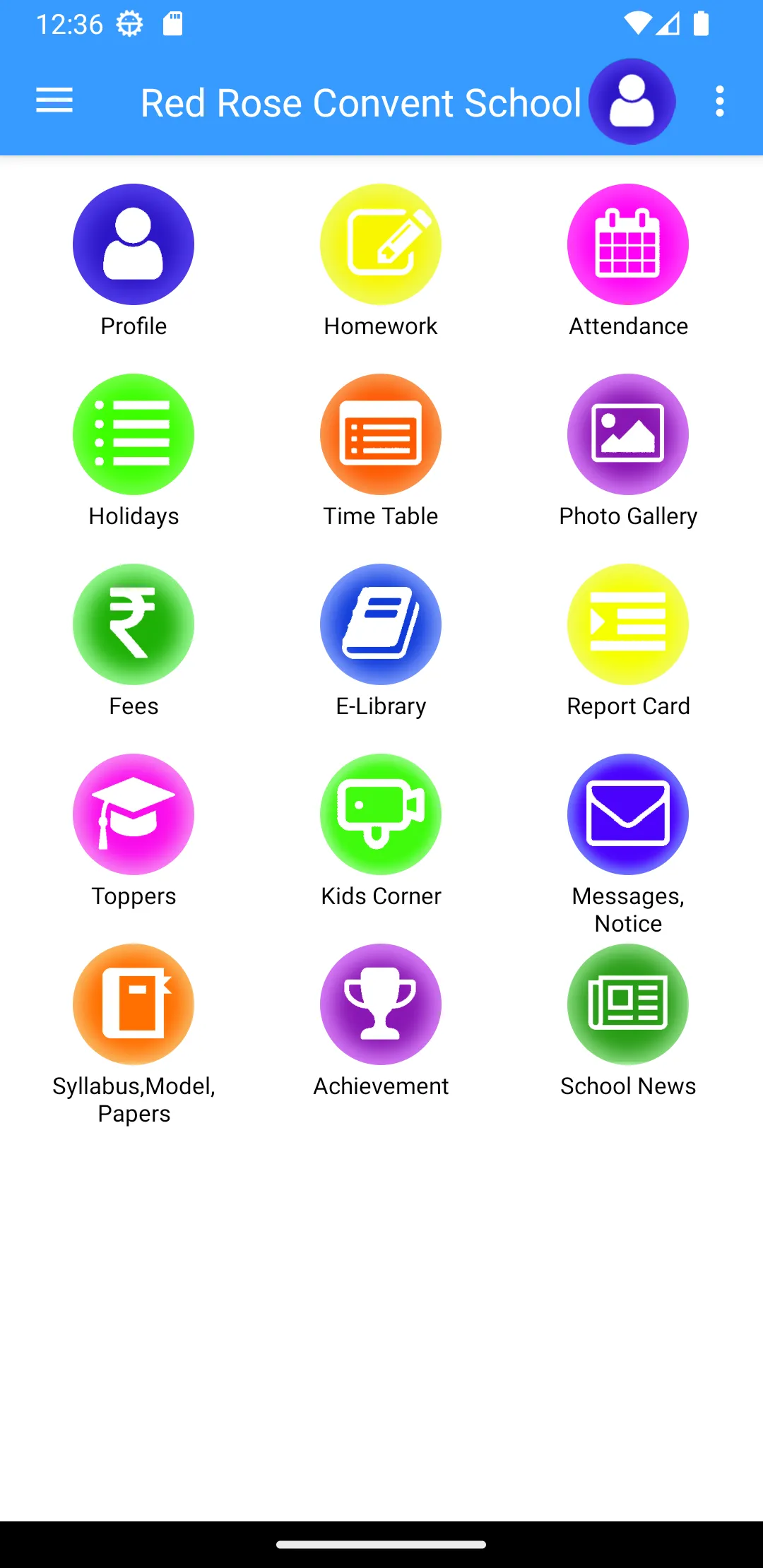 Red Rose Convent School | Indus Appstore | Screenshot