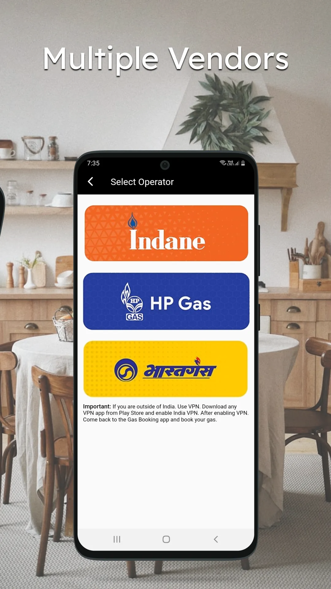 Online LPG Gas Booking App | Indus Appstore | Screenshot