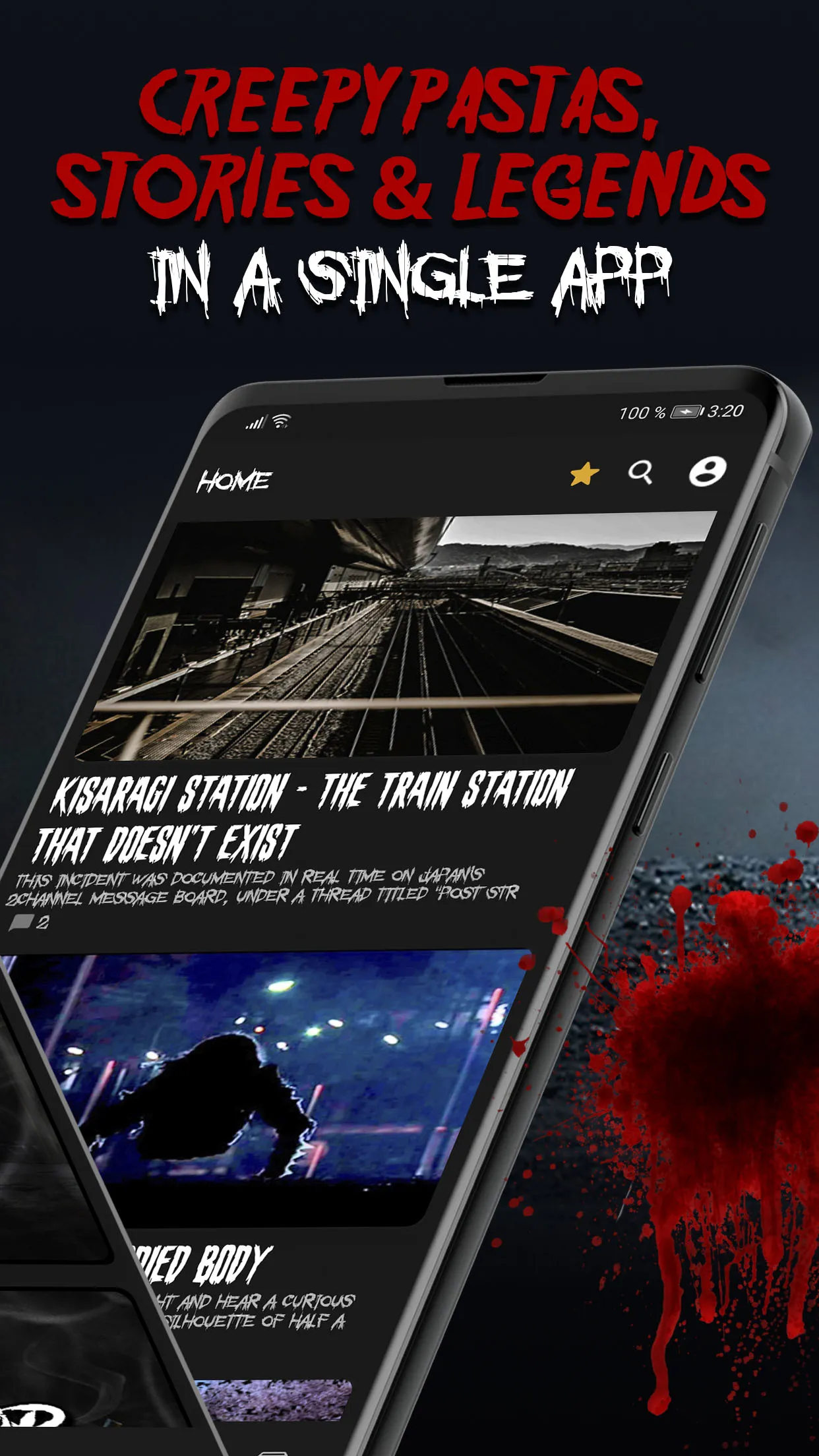 Creepypasta Stories | Indus Appstore | Screenshot