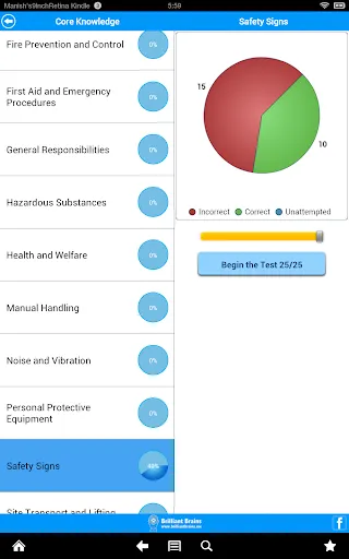 Construction MAP HS&E Test | Indus Appstore | Screenshot