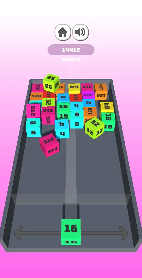 Chain Cube 2048 3D | Indus Appstore | Screenshot