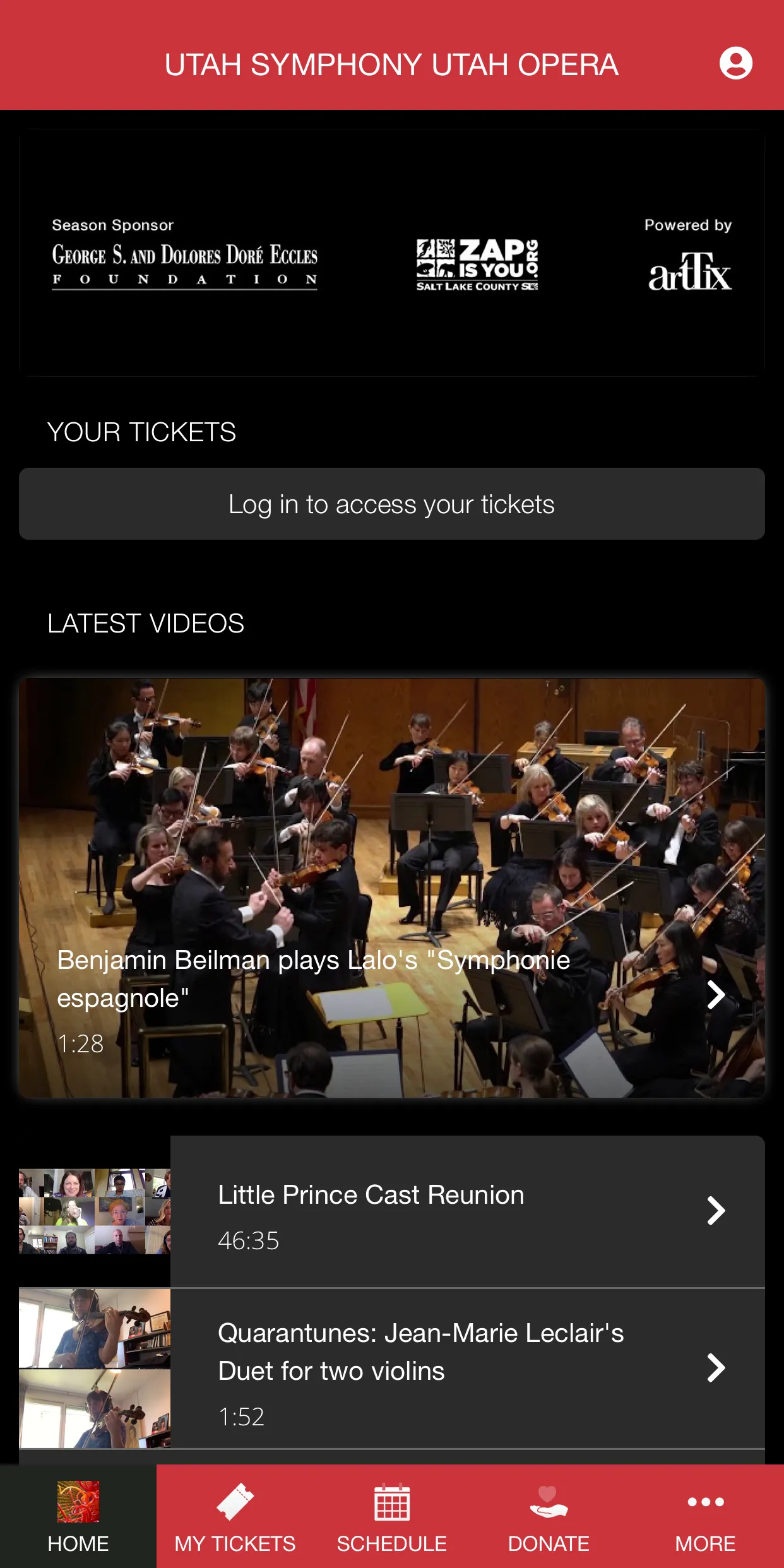 Utah Symphony | Utah Opera | Indus Appstore | Screenshot