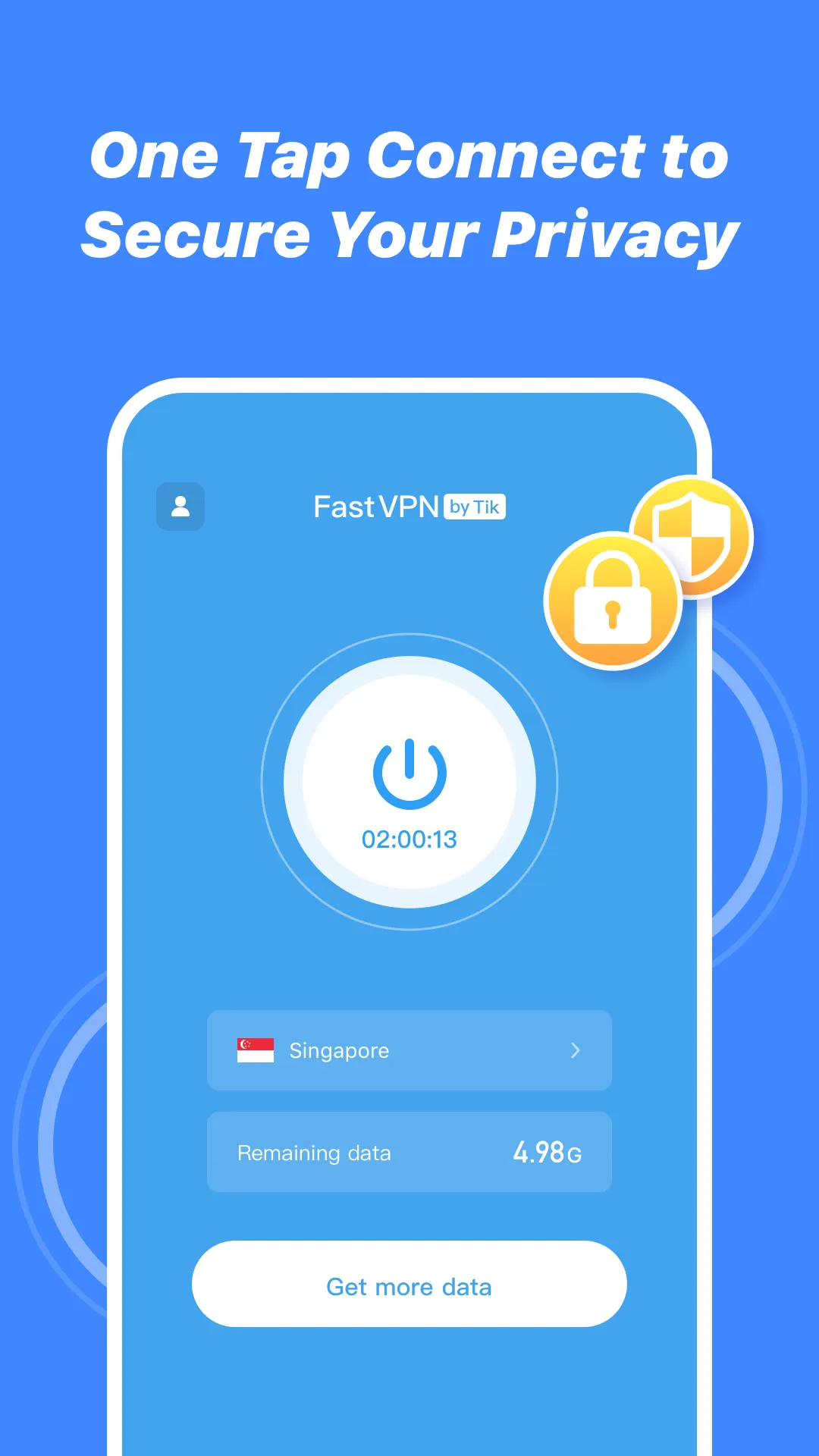 FastVPN by Tik: Fast & Secure | Indus Appstore | Screenshot