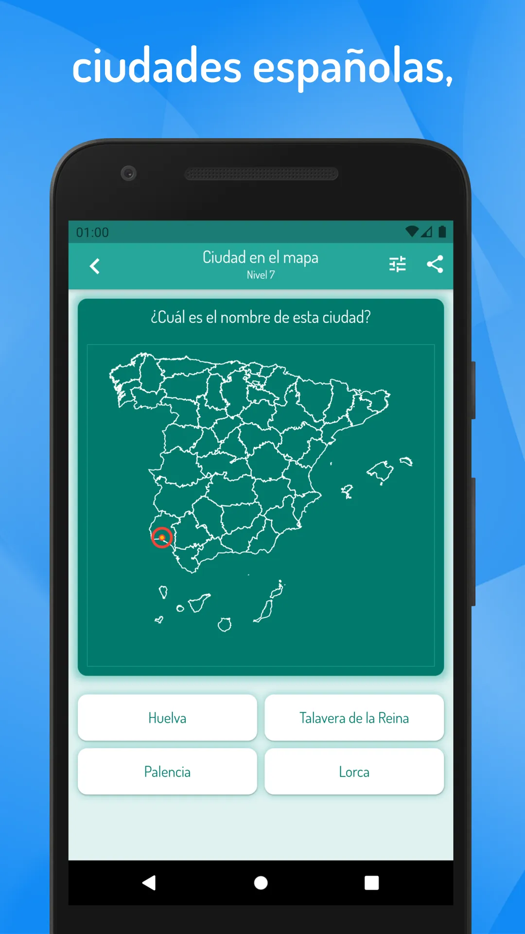 Quiz - Provinces of Spain | Indus Appstore | Screenshot