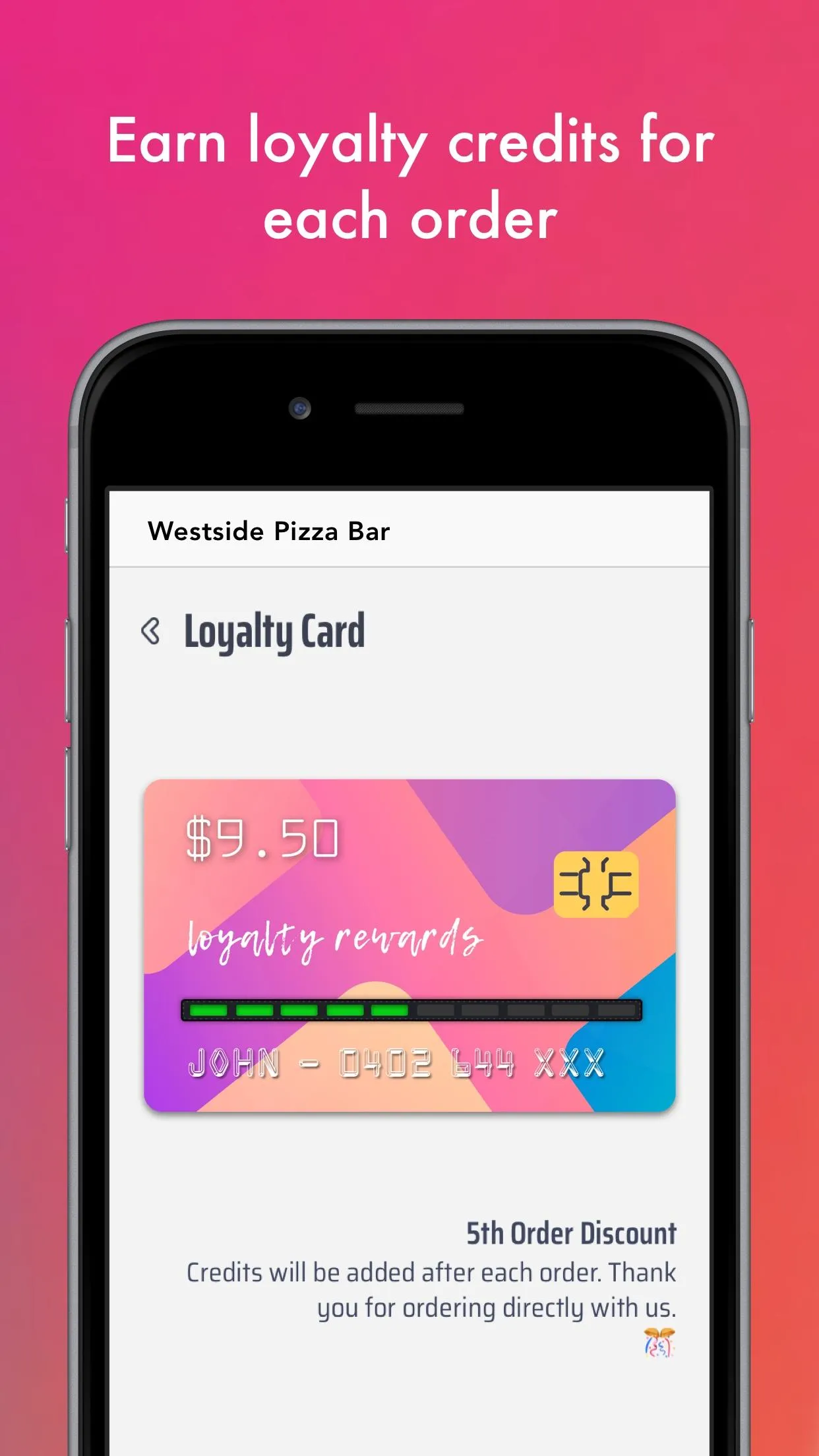 Westside Pizza Bar | Indus Appstore | Screenshot