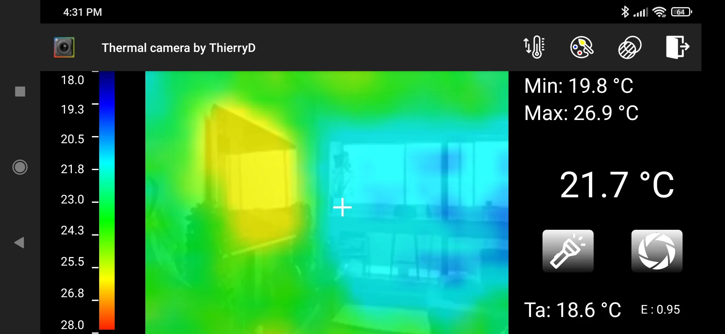 Thermal camera DIY | Indus Appstore | Screenshot