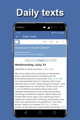 Examinig the Scriptures Daily | Indus Appstore | Screenshot