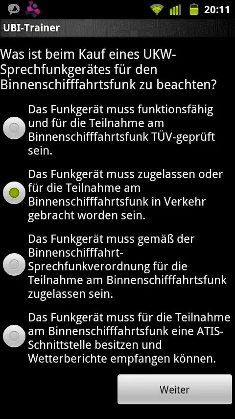 German UBI exam trainer | Indus Appstore | Screenshot